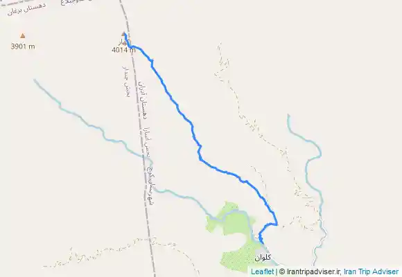 ترک جی پی اس kahar summit قله کهار