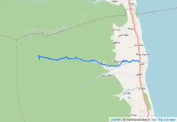 ترک جی پی اس آبشار لوشکی