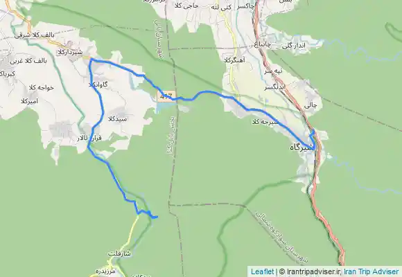 ترک جی پی اس آبشار ترز