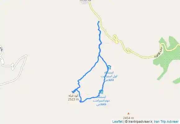 ترک جی پی اس قبله داغی
