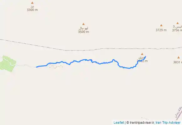 ترک جی پی اس قله شاه طهماسب قله امیری قله دینه رز