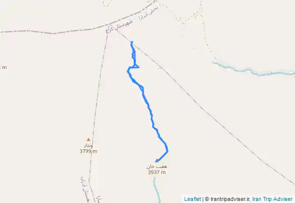 ترک جی پی اس قله هفت خوان