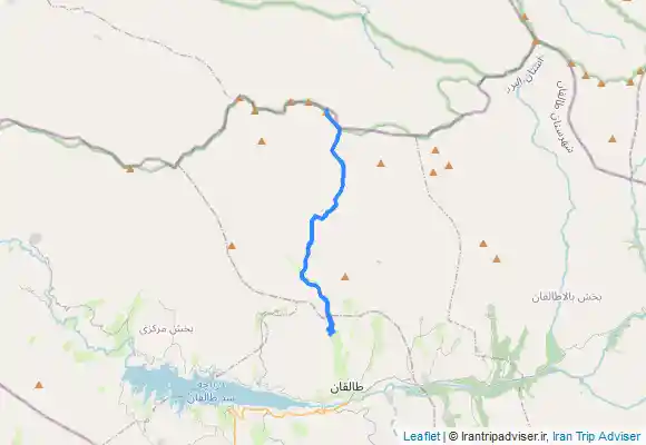 ترک جی پی اس قله شاه البرز از حسنجون طالقان یک روزه