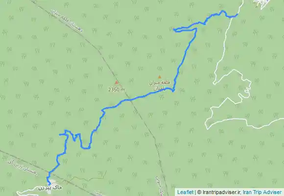 ترک جی پی اس پاقلعه-قلعه میران به خاک پیرزن