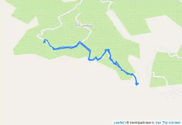 ترک جی پی اس ابشار شمس اباد