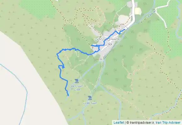 ترک جی پی اس قلات، اواربیزک، سرچشمه ابشار دوم قلات