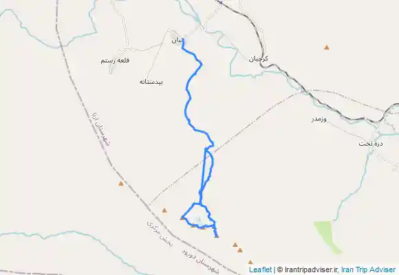ترک جی پی اس Oshtoran koh (gol gol ,gol gohar ,sonboran ,fiyale sun )