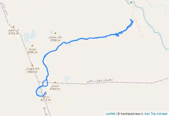 ترک جی پی اس کلونچین - زرد کوه
