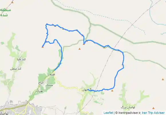 ترک جی پی اس خط الراس ساکا به گاوبینی