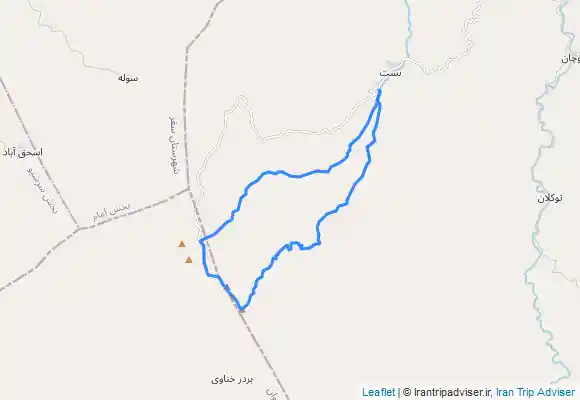 ترک جی پی اس قله قولی زلیخا در روستای بست