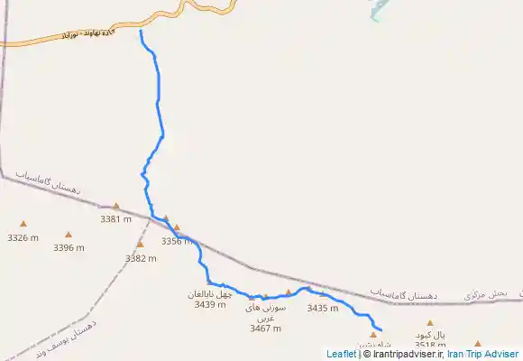 ترک جی پی اس خط الراس چهل تن به پناهگاه دو