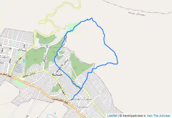 ترک جی پی اس Shahrak-e Beheshtī