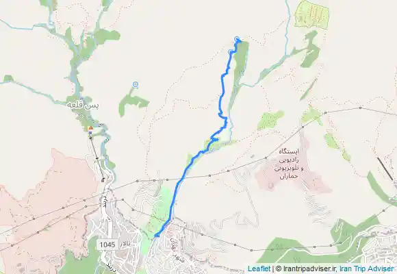 ترک جی پی اس چشمه وزباد