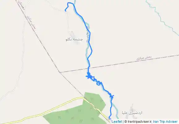 ترک جی پی اس تنگ اردشیری Tang-e Ardeshiri