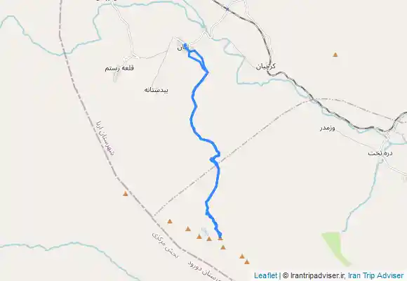 ترک جی پی اس Senboran peak