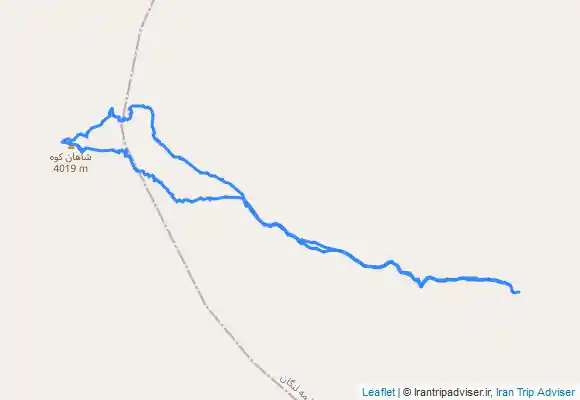 ترک جی پی اس قله شاهان کوه