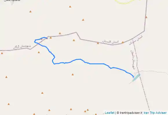 ترک جی پی اس قله ۳۸۱۳ متری گاوکشان از سد مجن