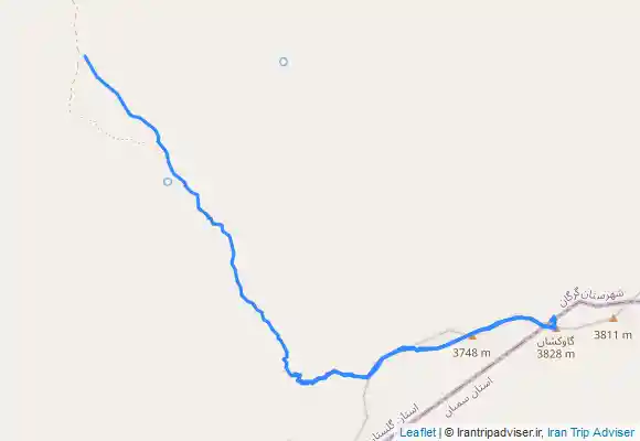 ترک جی پی اس Gavkoshan peak