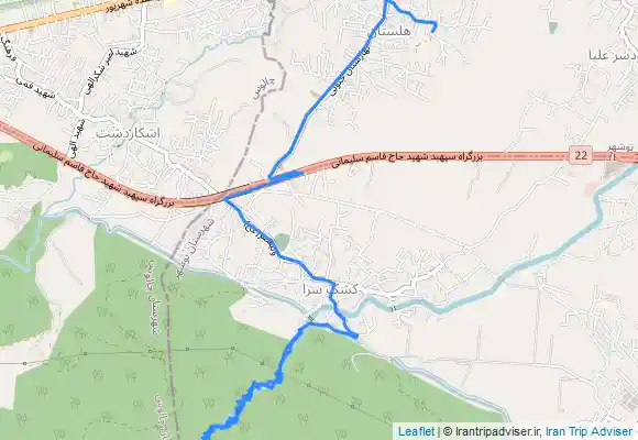 ترک جی پی اس تنگه دار نوشهر