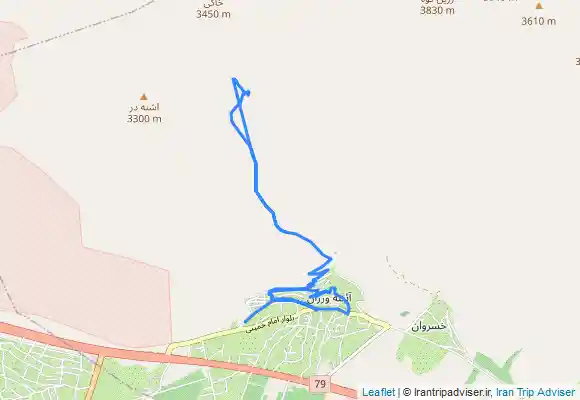 ترک جی پی اس ابشار اینه ورزان