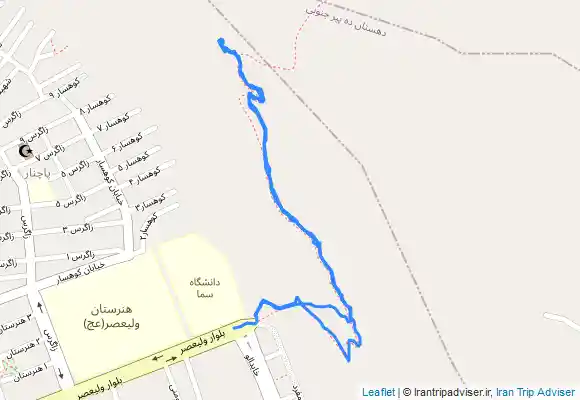 ترک جی پی اس صعود به قله ی مخلملکوه