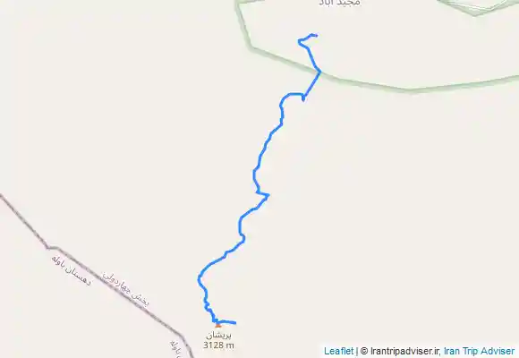 ترک جی پی اس مجید آباد به قله پریشان-مسیر صعود