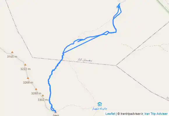 ترک جی پی اس قله شهباز