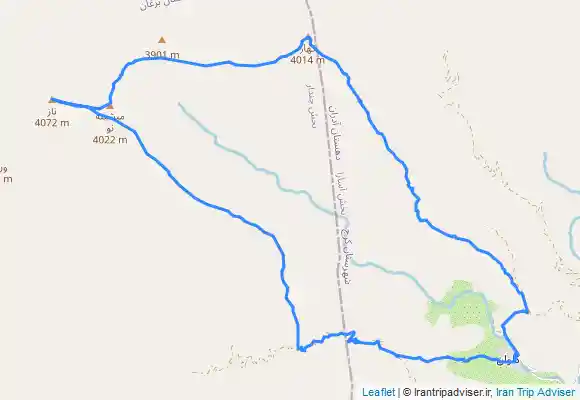 ترک جی پی اس خط راس کهار به ناز شروع از کلوان