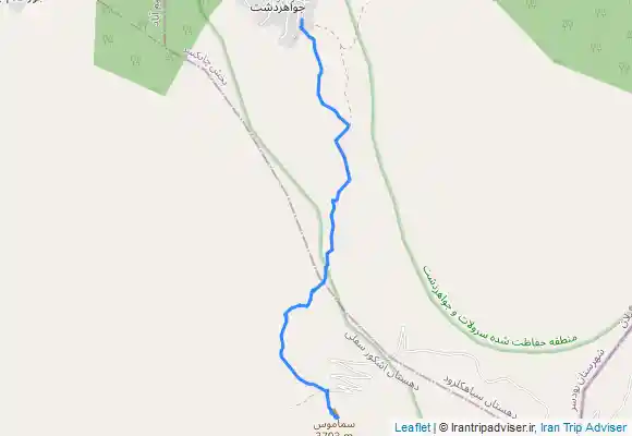 ترک جی پی اس صعود به قله سماموس