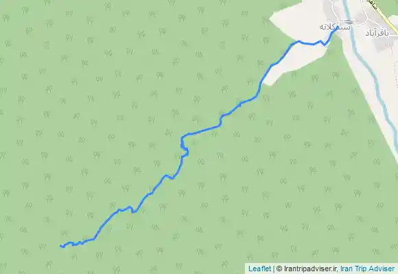 ترک جی پی اس مسیر سید کلاته به جامه شوران و ابشار سراستر