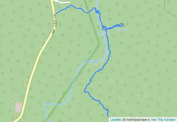 ترک جی پی اس آبشار ترز + آبشار اسپه یار