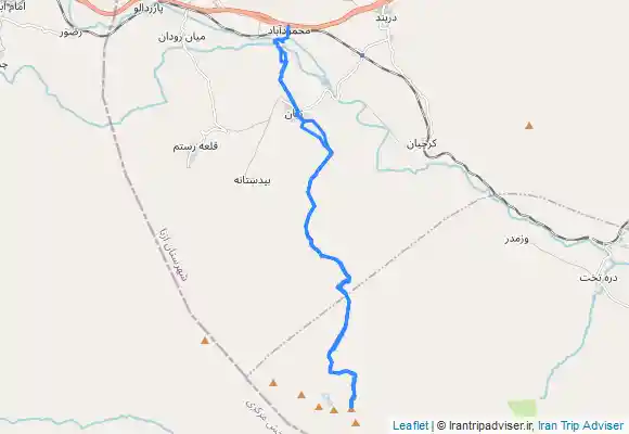 ترک جی پی اس Senboran peak , قله سنبران