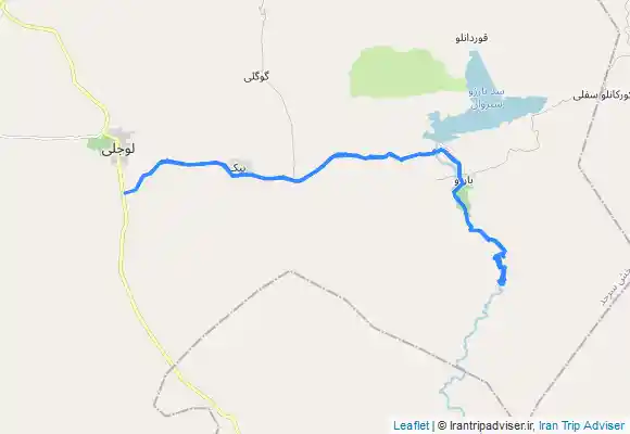 ترک جی پی اس Lūjalī Dārē Firouzēدره فیروزه شیروان قلجق