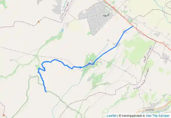 ترک جی پی اس دره کشوه روستای پایه