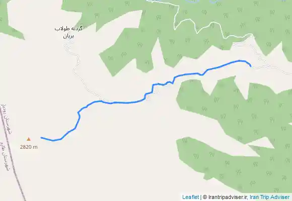 ترک جی پی اس پشته کوه