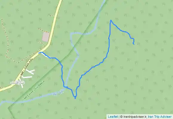 ترک جی پی اس آبشار اسپه یار از شارقلت