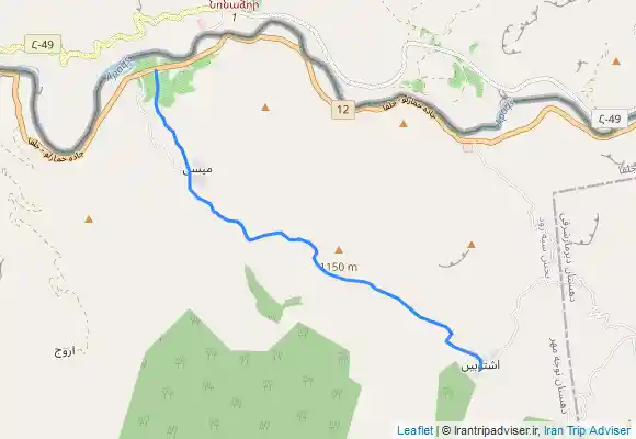 ترک جی پی اس oshtobin area اشتبین