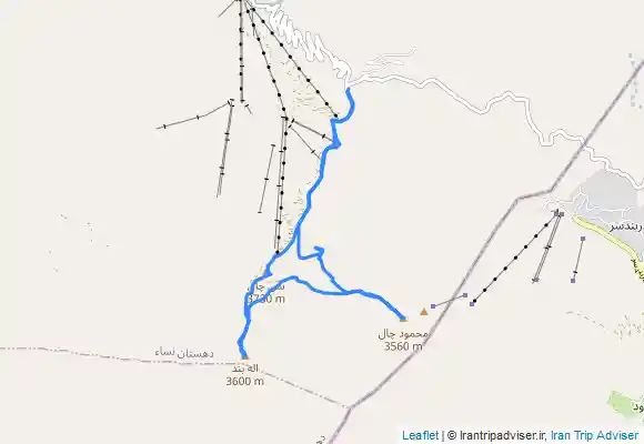 ترک جی پی اس قله سي چال ، محمود چال و الابند از ديزين