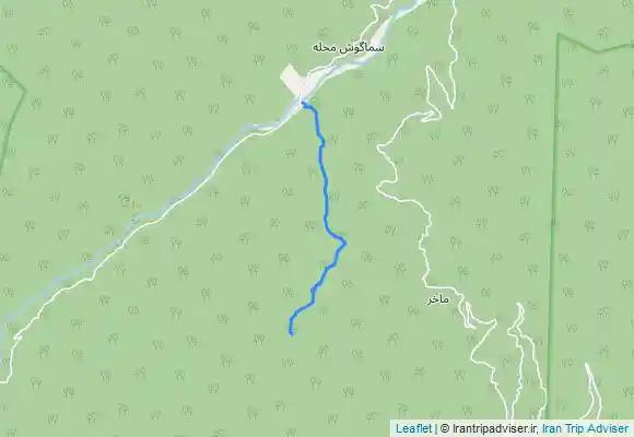 ترک جی پی اس آبشار شی الیم (گاوزن محله بندپی شرق بابل)