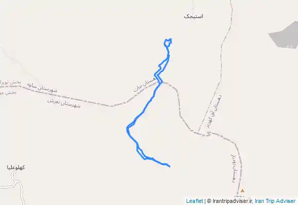 ترک جی پی اس قله توفنده