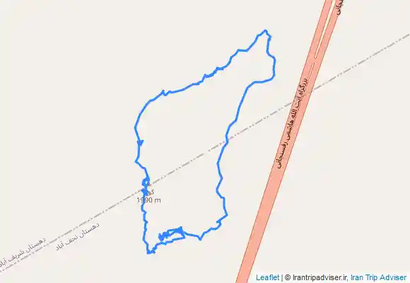 ترک جی پی اس کوه کویز