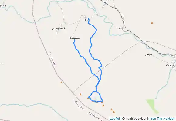 ترک جی پی اس خط الراس گل گل به سنبران