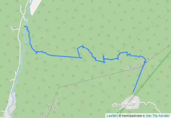 ترک جی پی اس امام زاده اسحاق به لاس پشت