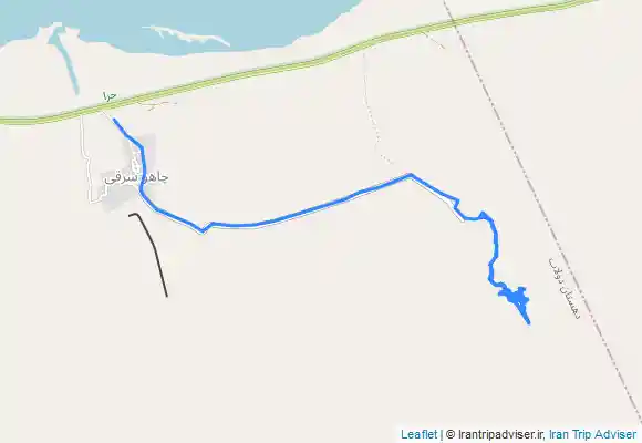 ترک جی پی اس تنگه چاه کوه-قشم