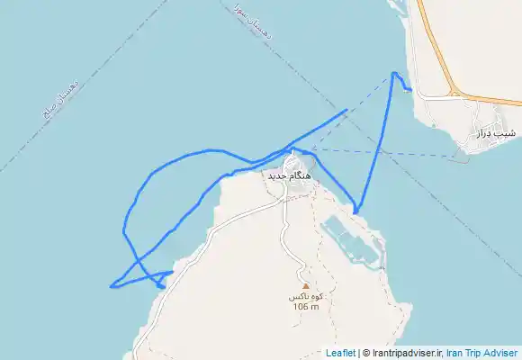 ترک جی پی اس جزیره هنگام