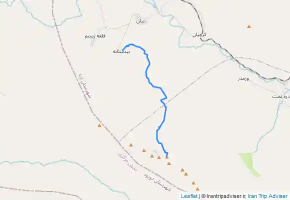 ترک جی پی اس صعود به قله سنبران