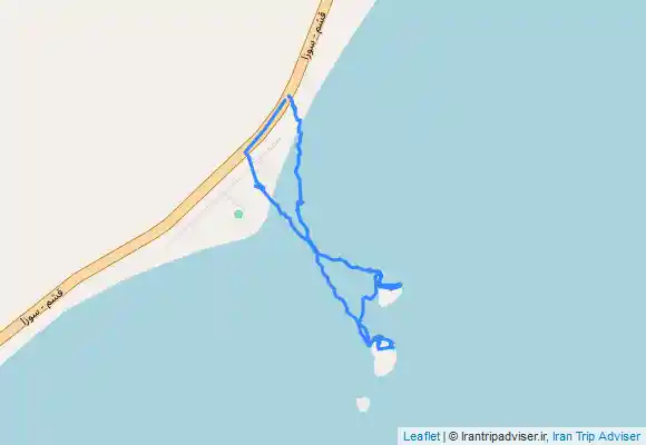 ترک جی پی اس  قشم ،جزایر ناز-Naz Islands