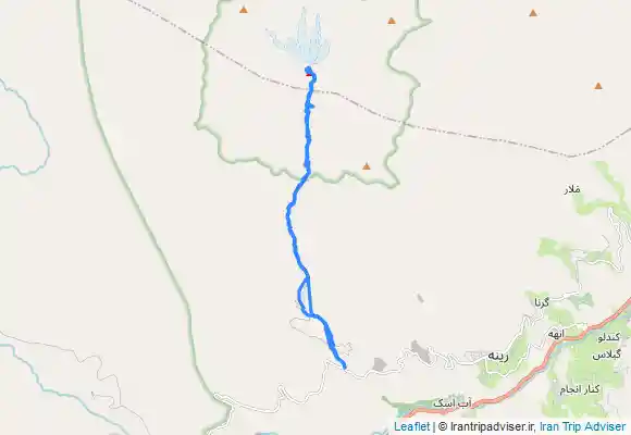 ترک جی پی اس Damawand peak , قله دماوند