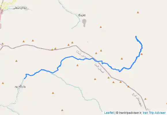 ترک جی پی اس دشت کمانکوه به قله آزاد کوه و برگشت تا وارنگه رود