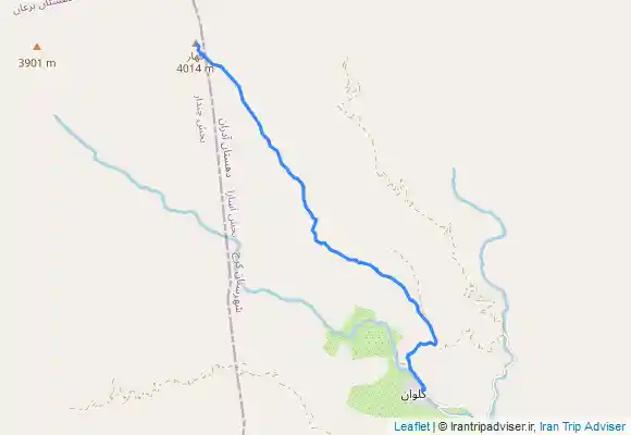 ترک جی پی اس صعود به کهار (کاهار)